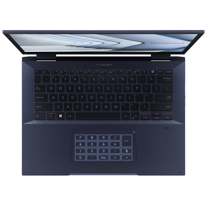 ASUS ExpertBook B7402FEA-LA0150R Hybrid (2-in-1) 35.6 cm (14) Touchscreen WUXGA Intel® Core™ i7 i7-1195G7 16 GB DDR4-SDRAM 512 GB SSD Wi-Fi 6 (802.11ax) Windows 10 Pro Black