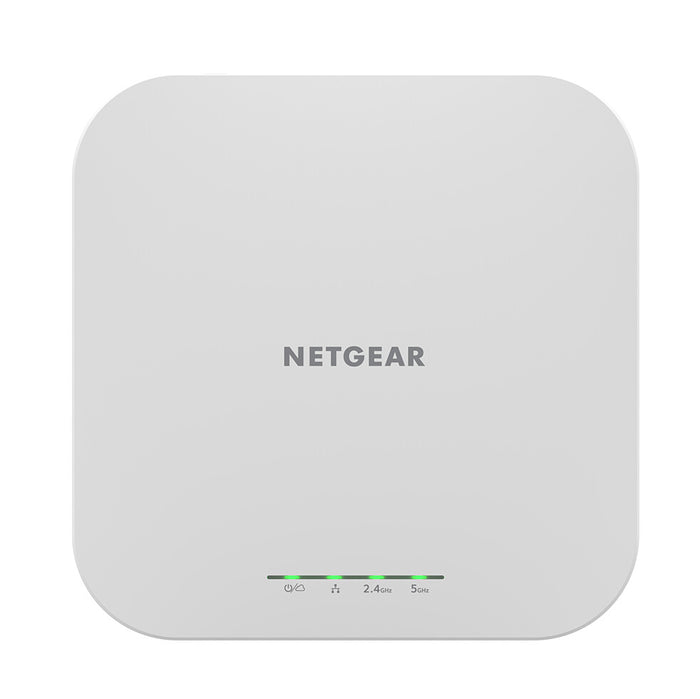 NETGEAR Insight Cloud Managed WiFi 6 AX1800 Dual Band Access Point (WAX610) 1800 Mbit/s White Power over Ethernet (PoE)