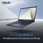 ASUS ExpertBook B5402FEA-HY0226X Hybrid (2-in-1) 35.6 cm (14) Touchscreen Full HD Intel® Core™ i7 i7-1195G7 16 GB DDR4-SDRAM 512 GB SSD Wi-Fi 6 (802.11ax) Windows 11 Pro Black