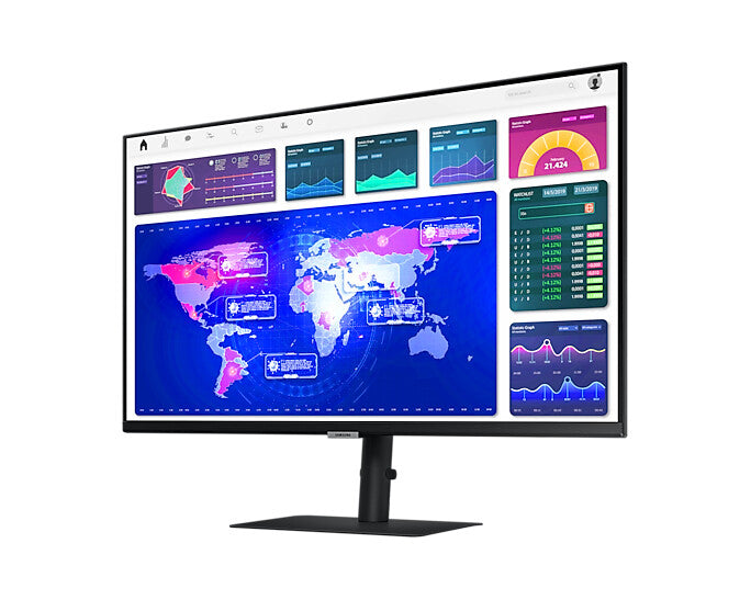 Samsung LS32A600NWUXXU computer monitor 81.3 cm (32) 2560 x 1440 pixels Quad HD LCD Black