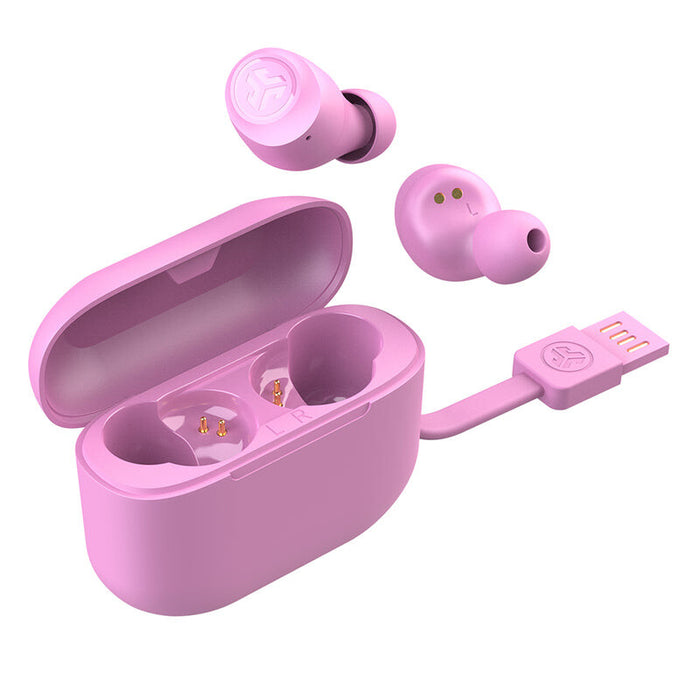 JLab Go Air Pop Headphones True Wireless Stereo (TWS) In-ear Calls/Music Bluetooth Pink