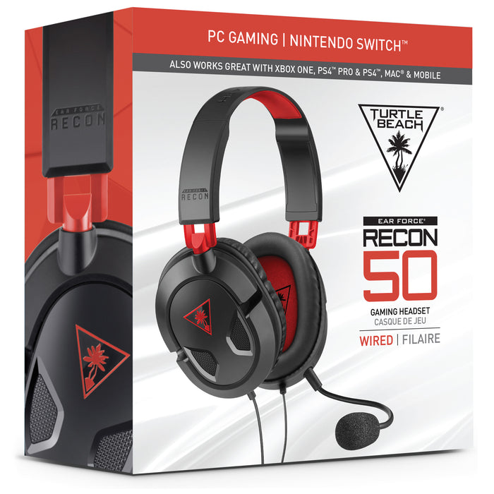 Turtle Beach Recon 50 Gaming Headset for PC and Mac