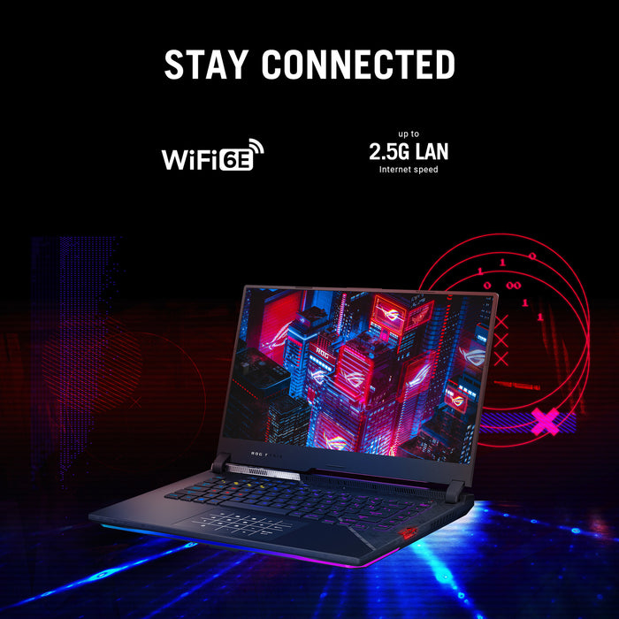 ASUS ROG Strix SCAR 15 G533ZW-LN148W Laptop 15.6 Wide Quad HD Intel® Core™ i9 i9-12900H 16 GB DDR5-SDRAM 2 TB SSD NVIDIA GeForce RTX 3070 Ti Wi-Fi 6E (802.11ax) Windows 11 Home Black