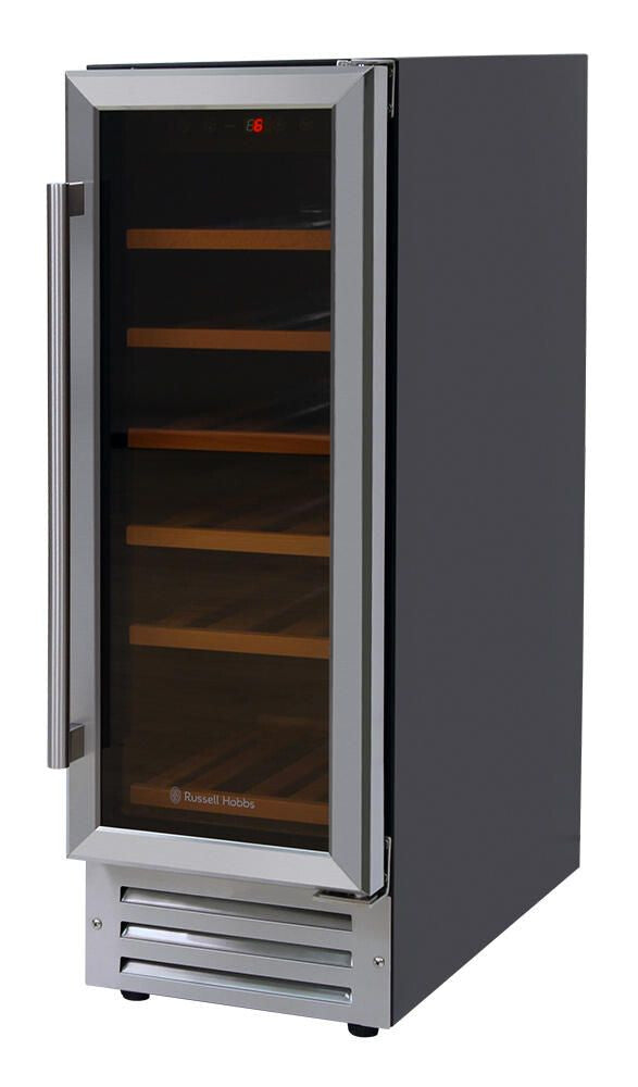Russell Hobbs RHBI18WC1SS wine cooler Thermoelectric wine cooler Built-in Stainless steel 18 bottle(s)