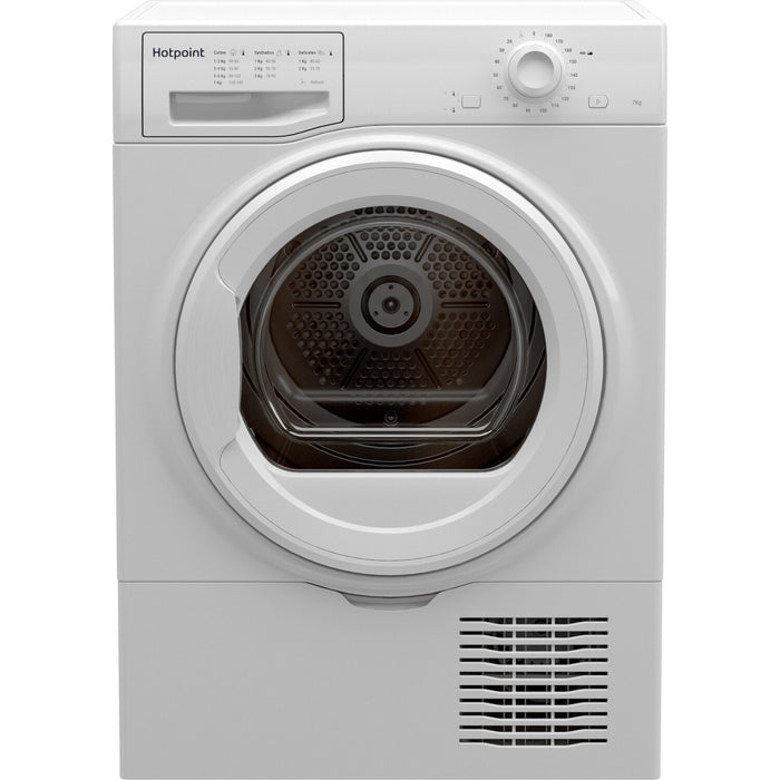 Hotpoint H2 D71W UK tumble dryer Freestanding Front-load 7 kg B White