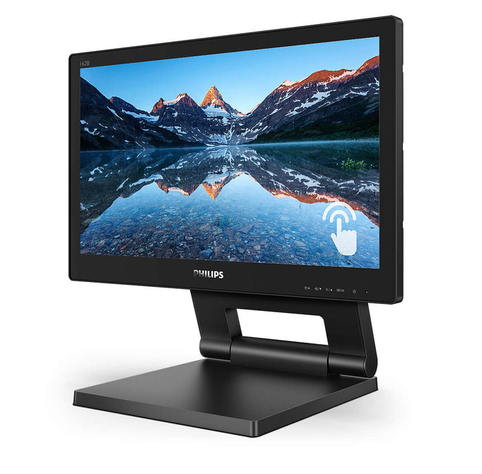 Philips 162B9T/00 computer monitor 39.6 cm (15.6) 1366 x 768 pixels HD LCD Touchscreen Black