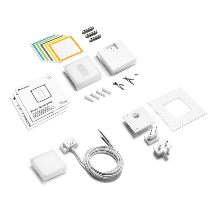 Netatmo Smart Thermostat and 3 Smart Radiator Valves Bundle - Comet