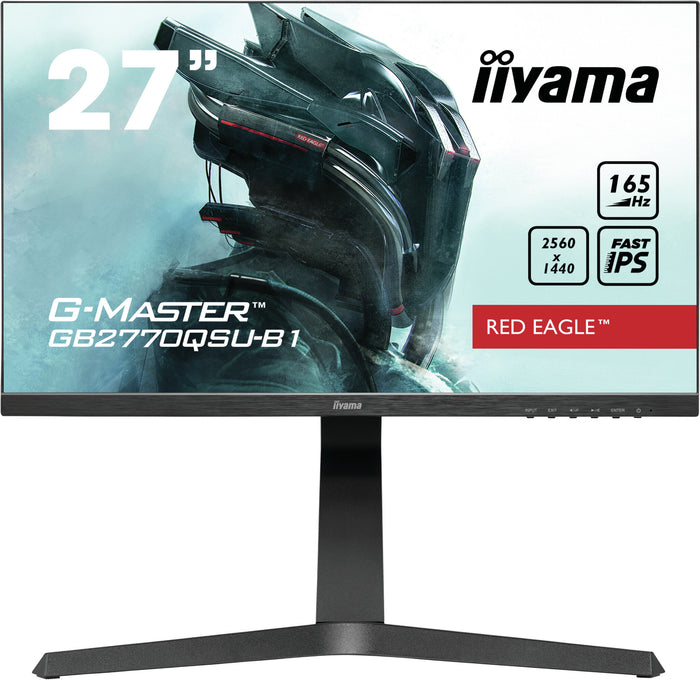 iiyama GB2770QSU-B1 computer monitor 68.6 cm (27) 2560 x 1440 pixels Wide Quad HD+ LED Black