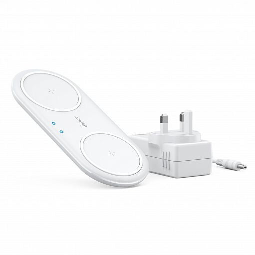 Anker PowerWave 10 Dual Pad White Indoor - Comet