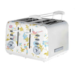 Laura Ashley 4 Slice Toaster Elvedon White