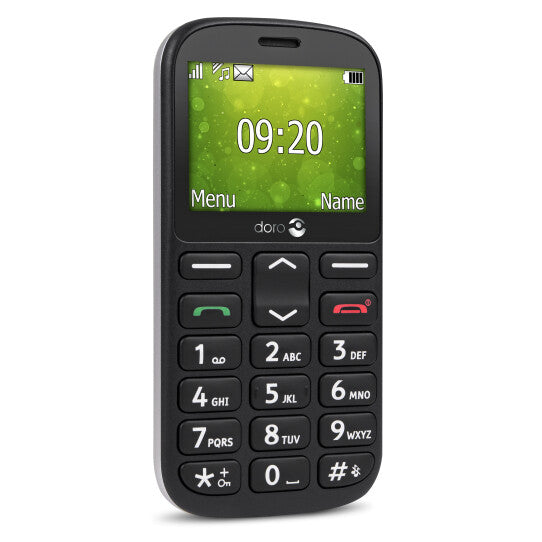 Doro 1360 6.1 cm (2.4) 96 g Black Feature phone