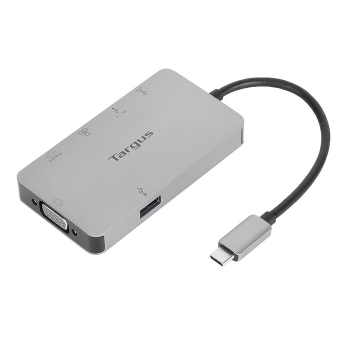 Targus DOCK419EU laptop dock/port replicator Wired USB 3.2 Gen 1 (3.1 Gen 1) Type-C Grey