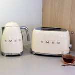 Smeg TSF01CRUK toaster 6 2 slice(s) 950 W Cream