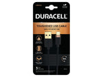 Duracell USB7013A USB cable Black