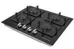 Russell Hobbs RH60GH402B hob Black Built-in Gas 4 zone(s)