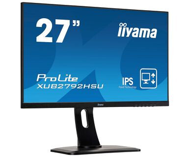 iiyama ProLite XUB2792HSU-B1 LED display 68.6 cm (27) 1920 x 1080 pixels Full HD LCD Black