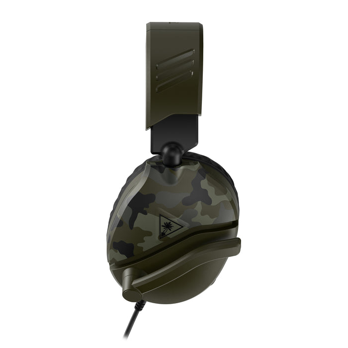 Turtle Beach Recon 70 Green Camo Gaming Headset - Camo Green