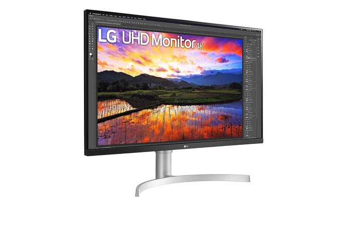 LG 32UN650-W computer monitor 80 cm (31.5) 3840 x 2160 pixels 4K Ultra HD White