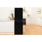 Indesit IBD 5517 B UK 1 fridge-freezer Freestanding 254 L F Black