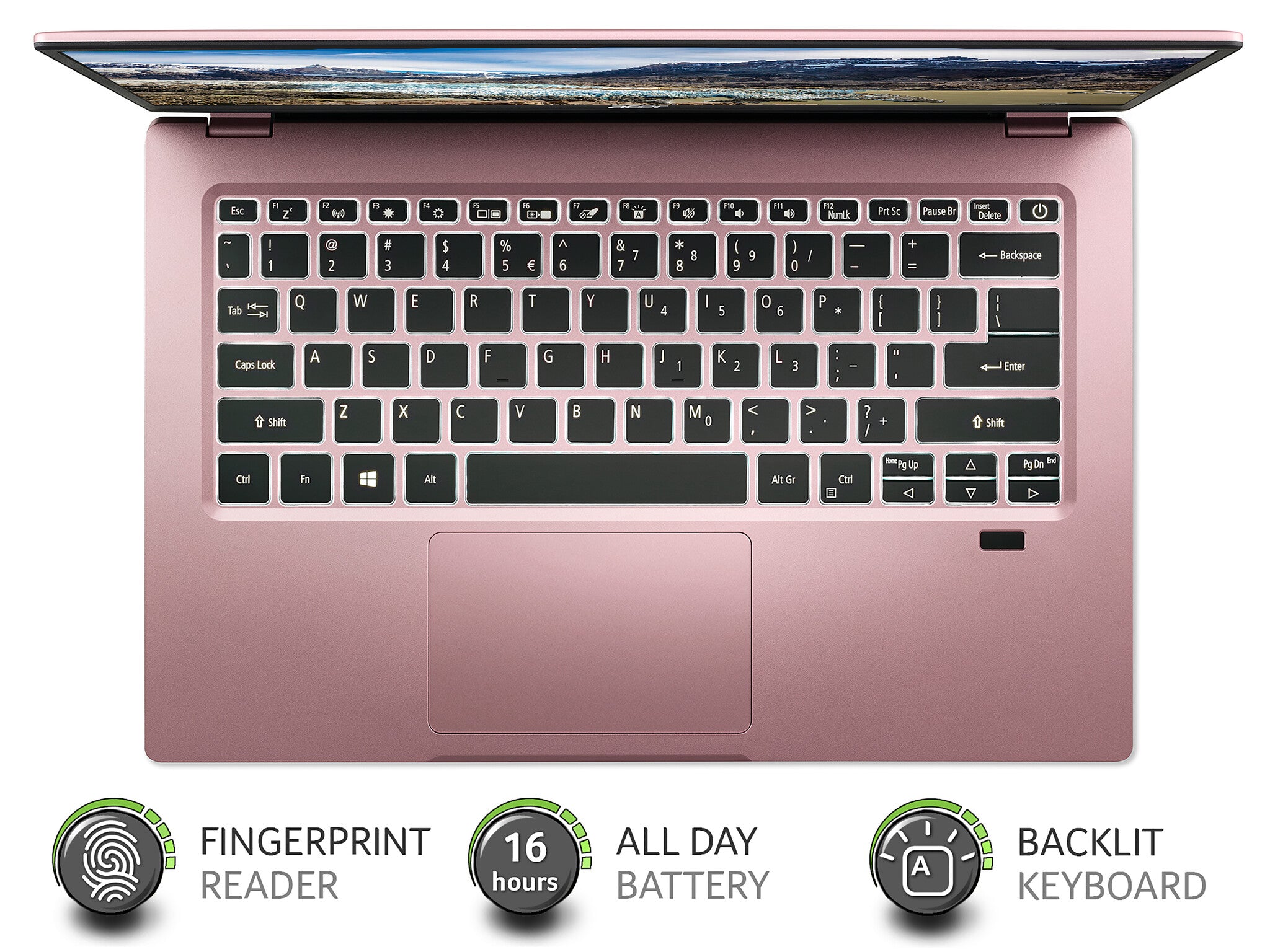 Acer Swift 1 SF114-33 14 inch Laptop - (Intel Pentium N6000, 4GB, 256GB  SSD, Full HD Display, Windows 10 in S Mode, Pink) - Comet