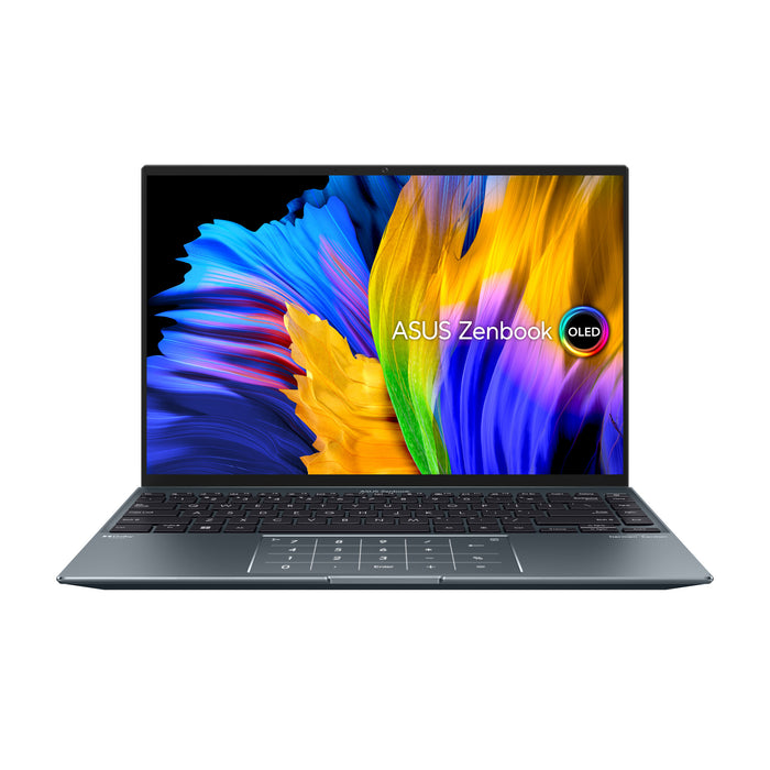 ASUS Zenbook 14X OLED UX5401FEA-KU106X Laptop 35.6 cm (14) Touchscreen Intel® Core™ i7 i7-1165G7 16 GB LPDDR4x-SDRAM 512 GB SSD Wi-Fi 6 (802.11ax) Windows 11 Pro Grey