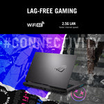 ASUS ROG Strix G15 G513RM-HQ071W AMD Ryzen™ 7 6800H Laptop 39.6 cm (15.6) Wide Quad HD 16 GB DDR5-SDRAM 1 TB SSD NVIDIA GeForce RTX 3060 Wi-Fi 6E (802.11ax) Windows 11 Home Black, Grey