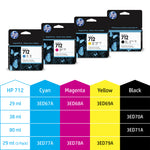 HP 712 29-ml Cyan DesignJet Ink Cartridge