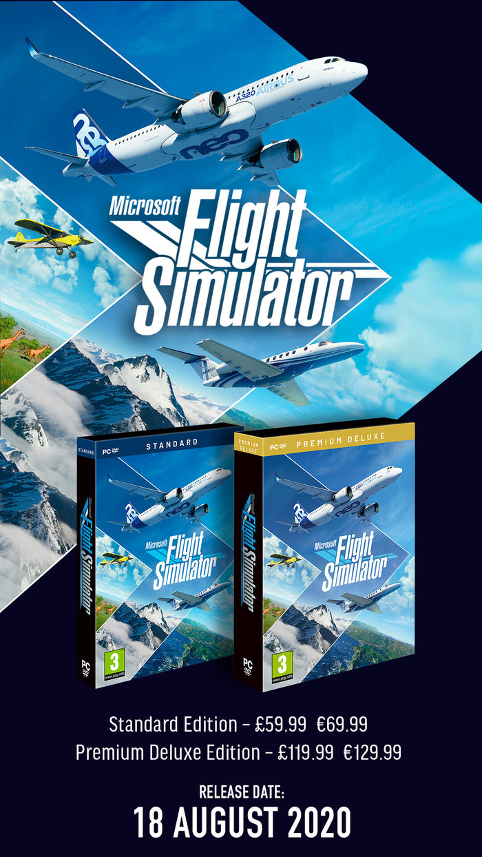 Microsoft Flight Simulator 2020 (Standard) Multilingual PC - Comet