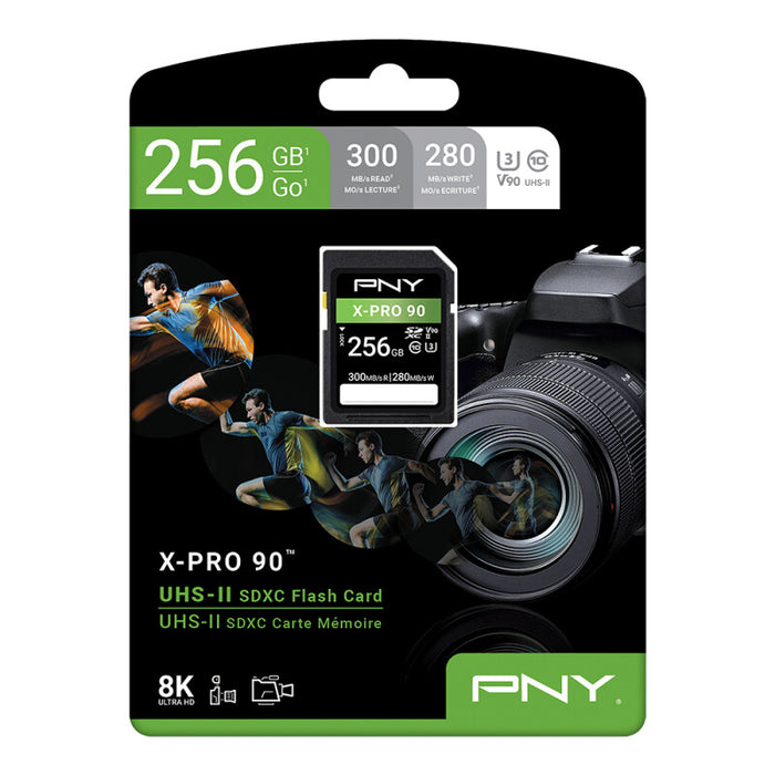 PNY X-PRO 90 256 GB SDXC UHS-II Class 10 PNY