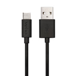 Veho Pebble USB-A to USB-C Universal Charge and Sync 0.2m/0.7ft Cable – Black (VCL-002-C-20CM)