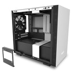 NZXT H210i Matte White Mini Tower Black, White