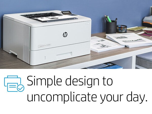 HP LaserJet Pro M404dn, Print, Fast first page out speeds; Compact Size; Energy Efficient; Strong Security