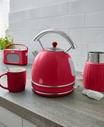 Swan 1.8 Litre Red Dome Kettle Swan