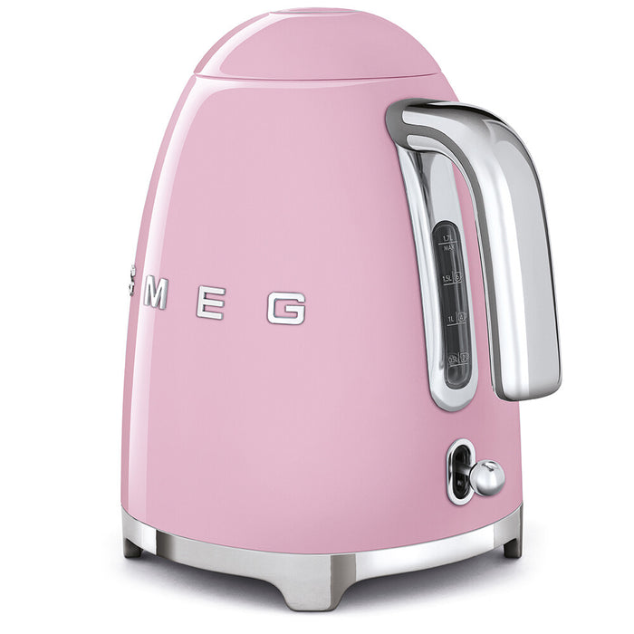 Smeg KLF03PKUK 1.7L Retro Kettle - Pink