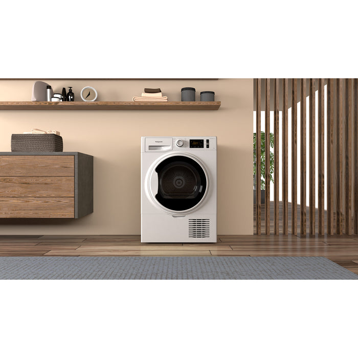 Hotpoint H3 D91WB UK Condenser Tumble Dryer - White - 9kg - B Rated