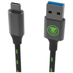 Snakebyte SB916267 USB cable 2 m USB 3.2 Gen 2 (3.1 Gen 2) USB C USB A Black, Green Snakebyte