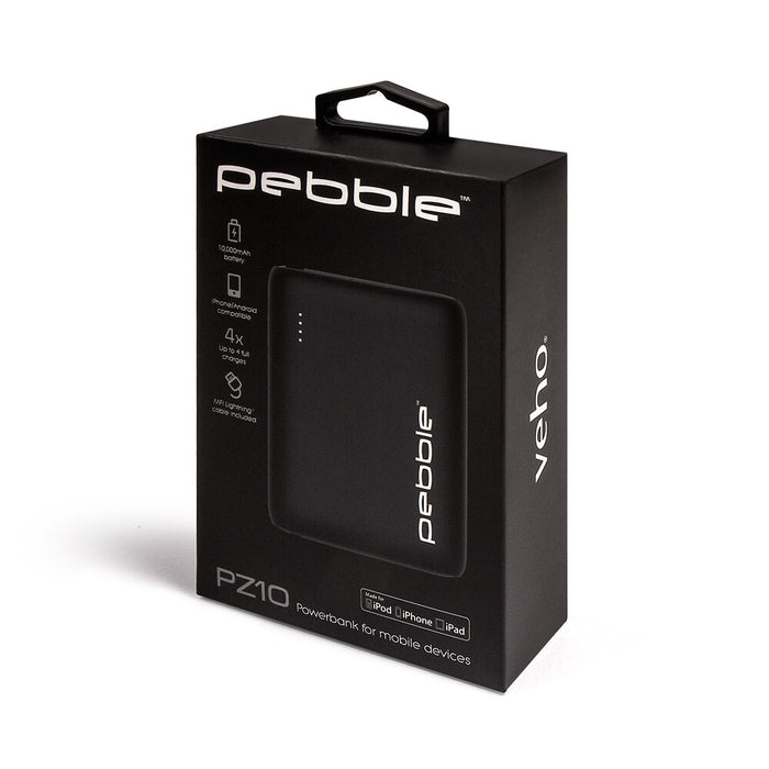 Veho Pebble PZ-10 Portable Power Bank - 10,000mAh Veho