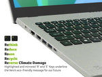 Acer Aspire Vero Green PC AV15-51 15.6 inch Laptop - (Intel Core i5-1155G7, 8GB, 512GB SSD, Full HD Display, Windows 11, Grey, 30% PCR Chassis)