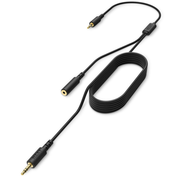 NZXT ST-ACCC1-WW audio cable 2 m 2 x 3.5mm 3.5mm TRRS Black NZXT