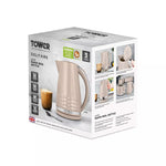 Tower Solitaire 1.5L 3KW Kettle - Latte