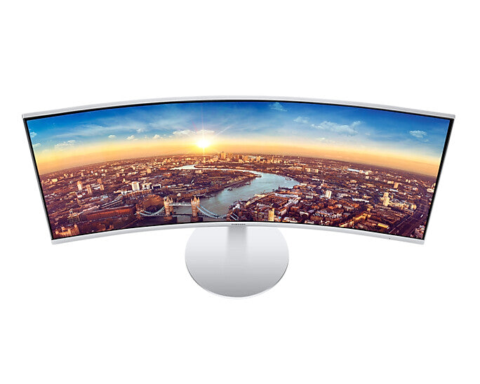 Samsung LC34J791WTPXXU computer monitor 86.4 cm (34) 3440 x 1440 pixels 4K Ultra HD LED Grey