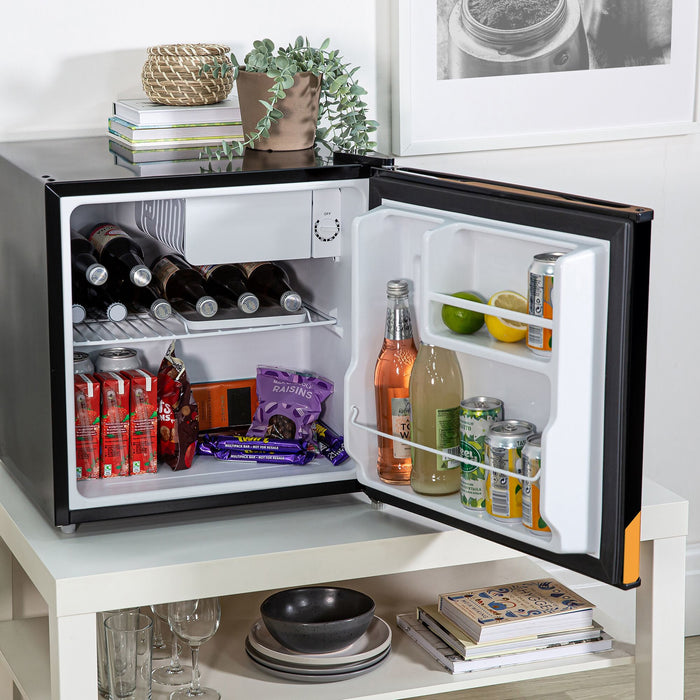 Kuhla KTTF4BGB-1020 fridge Freestanding 43 L F Black, Multicolour Kuhla