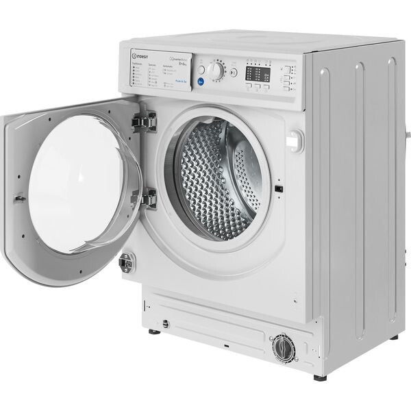 Indesit BI WDIL 861284 UK washer dryer Built-in Front-load White D