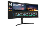 LG 38WN75C LED display 96.5 cm (38) 3840 x 1600 pixels UltraWide Quad HD+ Black