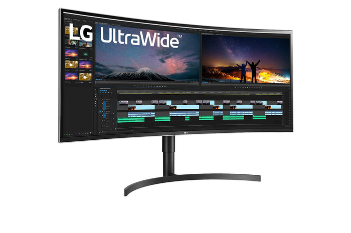 LG 38WN75C LED display 96.5 cm (38) 3840 x 1600 pixels UltraWide Quad HD+ Black