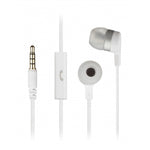 KitSound Mini Headset Wired In-ear Calls/Music White Kitsound