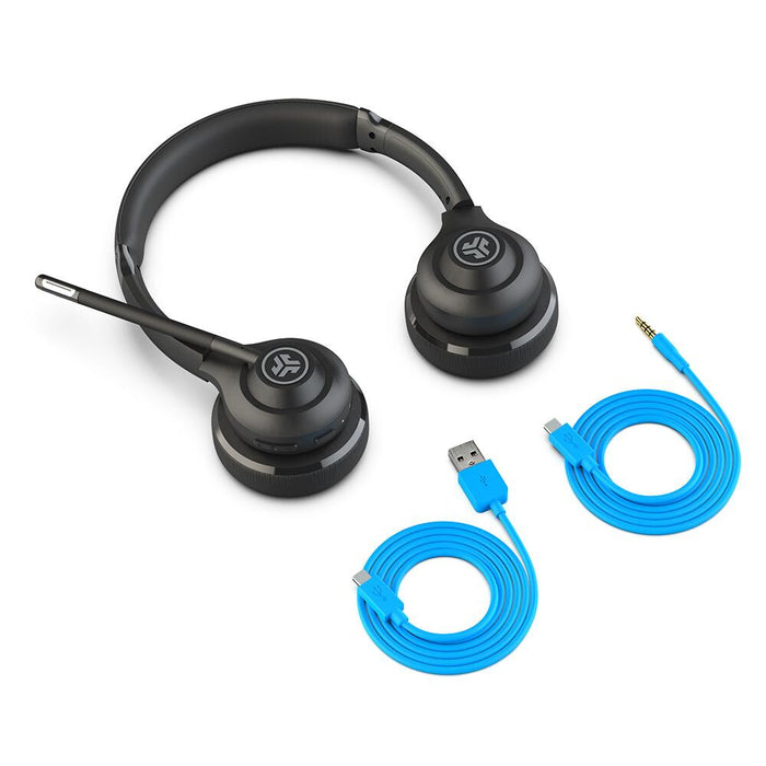 JLab GO Work PC, Mac, Mobile Wireless Headset - Black JLAB