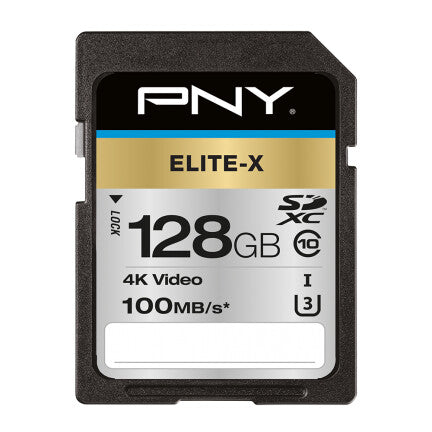 PNY Elite-X 128 GB SDXC UHS-I Class 10 PNY