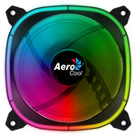 Aerocool ASTRO12 PC Fan 12cm LED RGB Antivibration 6 Pins Black Aerocool