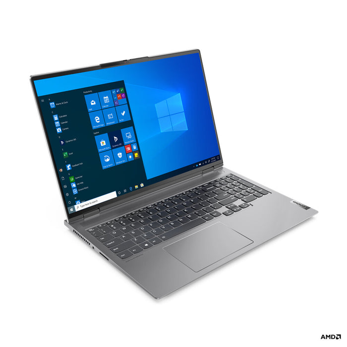 Lenovo ThinkBook 16p AMD Ryzen™ 7 5800H Laptop 40.6 cm (16) WQXGA 16 GB DDR4-SDRAM 512 GB SSD NVIDIA GeForce RTX 3060 Wi-Fi 6 (802.11ax) Windows 11 Pro Grey